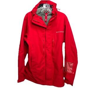 Silversea Expeditions Traveler Hooded Red Jacket Ship To Shore Parka Mens Sz S